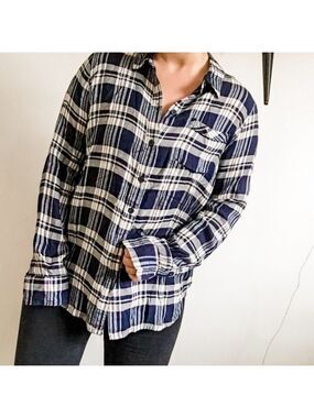 Lucky Brand Plaid Button Down